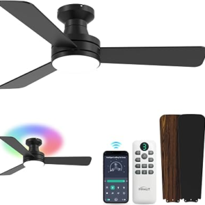 HOMLIT 42 inch RGB Ceiling Fan