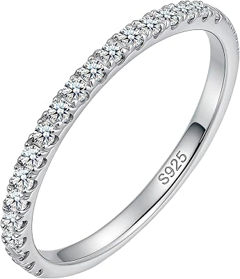 WES 1.5/1.8/2.0mm Moissanite Wedding Band