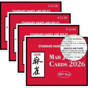 UZEIGIO Mahjong Cards 2026