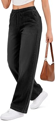 COPYLEAF Women Wide Leg Baggy Jeans