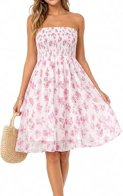 OSCROBIE Tube Top Dress
