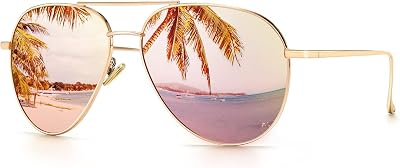 SUNGAIT Aviator Sunglasses for Women