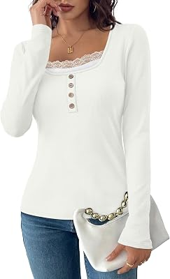 WIHOLL Womens Tops