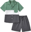 HIHOSDOR Boys 2 Piece Short Set