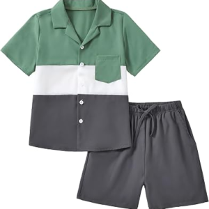 HIHOSDOR Boys 2 Piece Short Set