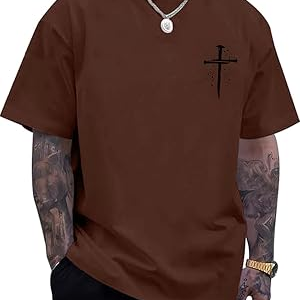 EATBOOK Men Christian Shirts