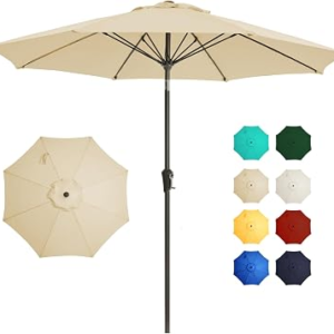 TIOLINE Outdoor Patio Umbrella Outdoor