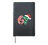 67 Meme Six Seven Funny Christmas 6 7 Meme Men Women Kids Hardcover Journal, Black