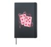 67 Six Seven Cards Valentine's Day 6 7 Meme Boys Girls Kids Hardcover Journal, Black