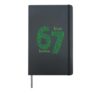 67 St Patrick Day Six Seven Meme Clover St Patty's 6-7 Meme Hardcover Journal, Black
