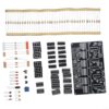 6 Bit Operating Digital Circuit Clock Educational Kit to DC 4 5 5 5V for Soldering and Electronics Training (Parts)