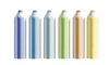 6 Counts Erasers, Rectangular Erasers, Back to School Office, Teacher Supplies, Blue Series
