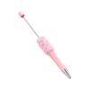 6 Glitter Beads Pen Smooth Writing Grip Artist Student Daily Notes & Craft Projects Color Crystal Bead Pen