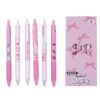 6 Light Up Gel Pens with Glitter Accents, for Night Studies, Ergonomic Studies