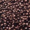 6mm Cup Bronze Brown Metallic Embossed Texture Made in USA