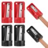 6 Pack Manual Woodworking Pencil Sharpener, Portable Narrow Blade Carpenter Pencil Sharpener Tool, for Woodworkers, Crafters, School, Office & On-Site Travel Use