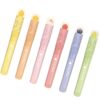 6 Pack Pastel Colored Fluorescent Highlighters Pen for Students Eye Protections Smooth Writing Study Supplies