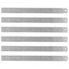 6 PCS 12 Inch Metal Ruler, Stainless Steel Measuring Rulers for Drawing