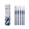 6 PCS Fine Detail Paint Brush Miniature Painting Brushes Kit for Acrylic Watercolor Oil Face Nail Scale Model Painting Miniature Detailing and Rock