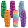 6PCS Little Ouchies Sensory Sticks– 3D Printed Fidget Toys for Adults, Unique Texture Grip Keychains for Stress Relief, Novelty Desk Toy Gift for 14+