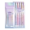 6 Pcs Retractable Gel Inks Pens, 0.5mm Colorful Gel Pen Set for Note Taking, Sketching, Classroom Portable Design Pens Colored Teacher Supplies Colored for School Back to School Supplies College