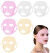 6 Pcs Reusable Silicone Face Mask Covers, Face Mask Holder for Sheet Masks