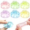 6 Pcs Squishy Toy, Cute Stress Balls for Adults, Sensory Fidget Toys Stress Squishy Dumpling Hand Toys for Anxiety Relief, Birthday Gifts