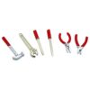 6Pcs Tools Hammer Wrench Screwdriver Scissors Toy 1:12 Dollhouse Accessories Pretend Play Furniture Toys