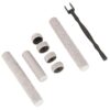 6 Plan Clay Texture Casters Set Permanent Polystyrene Crafting Tools for Creating Various Consequences on Soft Materials Texture Casters