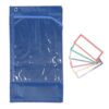 6 Pockets Storage Pocket Chart for Classroom, Polyester Wall File Organizer with 4 Hanging Rings, Transparent Display Pockets for Homework, Assignments and Teaching