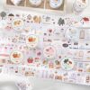 6 Rolls Home Daily Life Die-cut Washi Tape Stickers Decorative Washi Tape