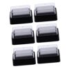 6X 10 Pieces Blank Ink Pad for Rubber Stamp Sponge Stamp Craft Pigment DIY Embossing Ink Pad Easy to Absorb for Scrapbooking Card Making Suitable for