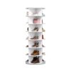 7-Tier Rotating Shoe Rack Tower, 360 Display Shoe Organizer