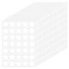 700 Pcs White Star Stickers, 1.2 Inch Self-Adhesive Kids Reward Sticker Vinyl Labels, Waterproof & Removable for Arts Crafts Wall Decals Teacher Business