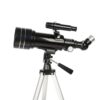 70mm Refractor Telescope for Adults Kids, 400mm & Tripod，Black