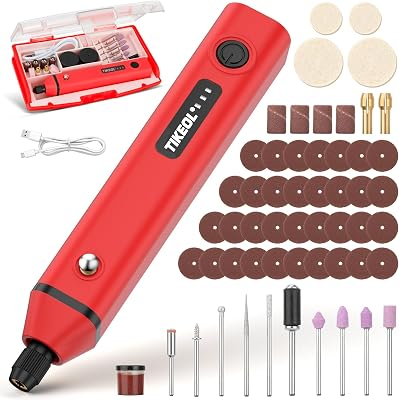 TIKEOL Mini Cordless Rotary Tool Kit