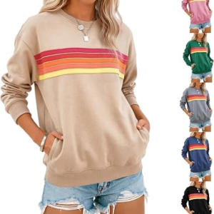 TOUMOV Womens Sweatshirt