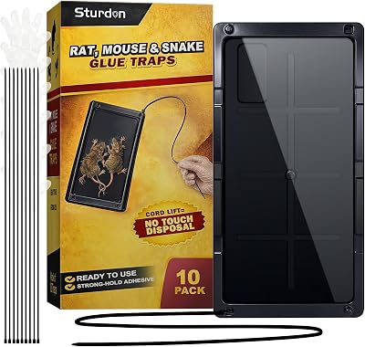 STURDON Large Rat Glue Traps for House Indoor