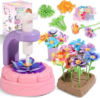 R RUCKERCO Flower Bouquet Craft Kits, DIY Arts and Crafts for Kids 4-6-8,Kids Crafts and Toys for Girls Toddler Activities Girl Art, 4 5 6 7 8+Year Old Girl Birthday Gifts Ideas Gifts for Girls 8-12