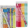 7 1/2" Bulk 48 Pc. Happy Sayings Designs Pencil Assortment