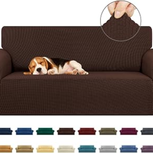 KEKUOU Stretch Loveseat Sofa Cover Slipcover