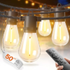 ADDLON 50FT LED Outdoor String Lights