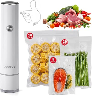 JEETEE Compact Vacuum Sealer for Food