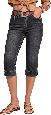 LUVAMIA Capri Jeans