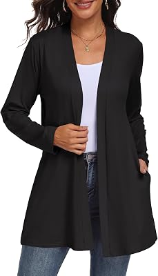 QIXING Womens Lightweight Cardigan