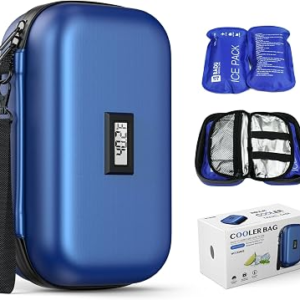 WOODAKE Insulin Cooler Travel Case
