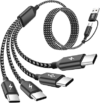 MPATIBY USB C Splitter Multi Charging Cable,USB A/C to USB C Charging Cord