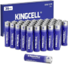 KINGCELL AAA Batteries 36 Pack 1.5V Triple A Alkaline Batteries, 10-Year Leak Proof Shelf Life with Advanced Anti-Leak Technology,Ultra Long Lasting for All Your Devices