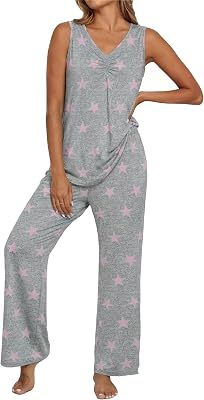 PrinStory Womens Pajama Sets