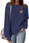 MEROKEETY Womens Sweaters